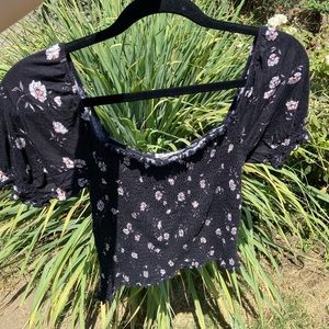 Flowered top